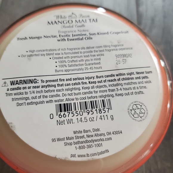 Bath and Body Works Mango Mai Tai - Picture 4 of 4